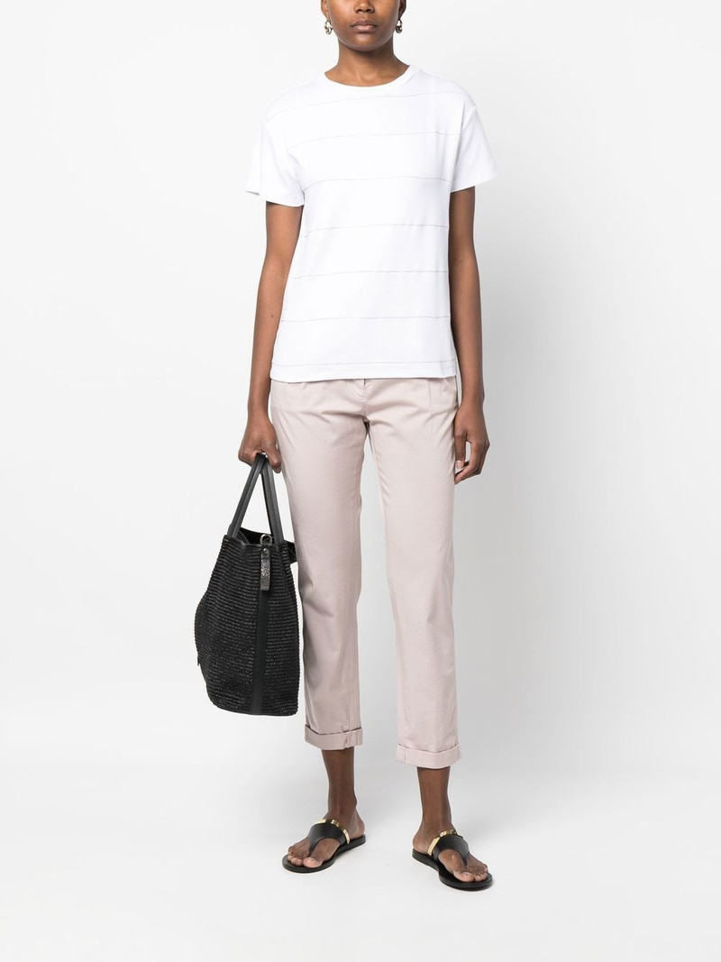 FABIANA FILIPPI mid-rise slim-cut trousers outlook