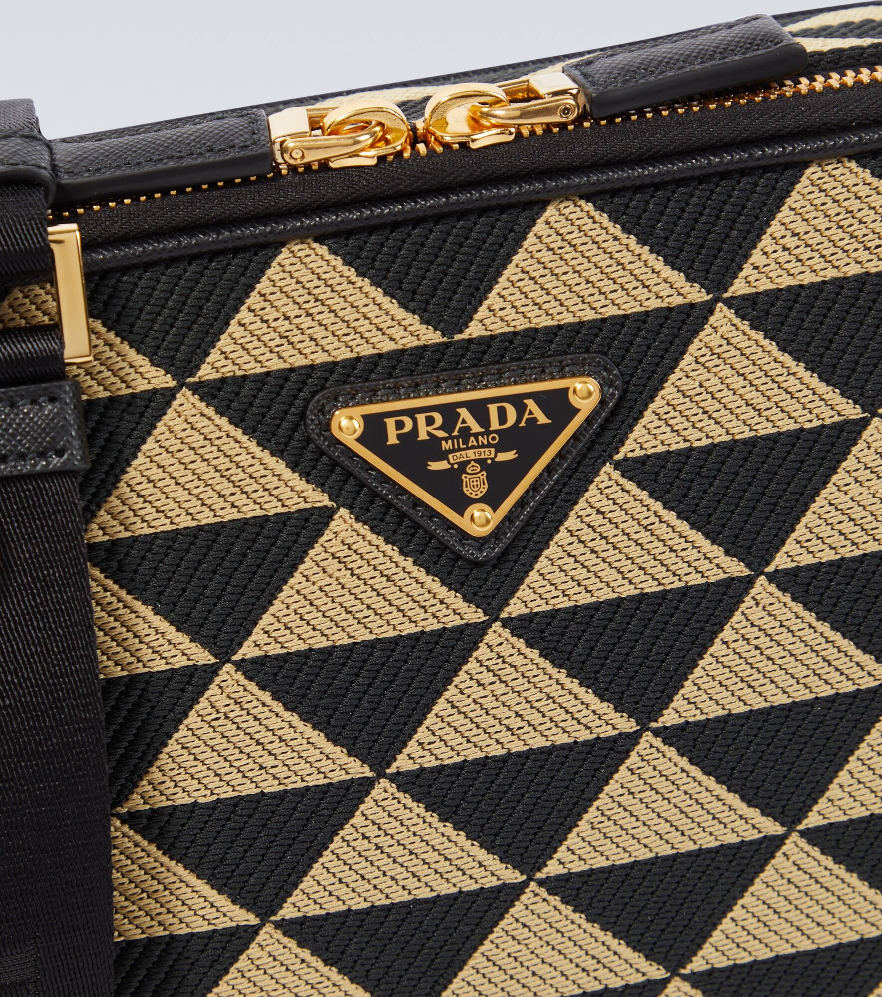 Prada Symbole jacquard crossbody bag - 6
