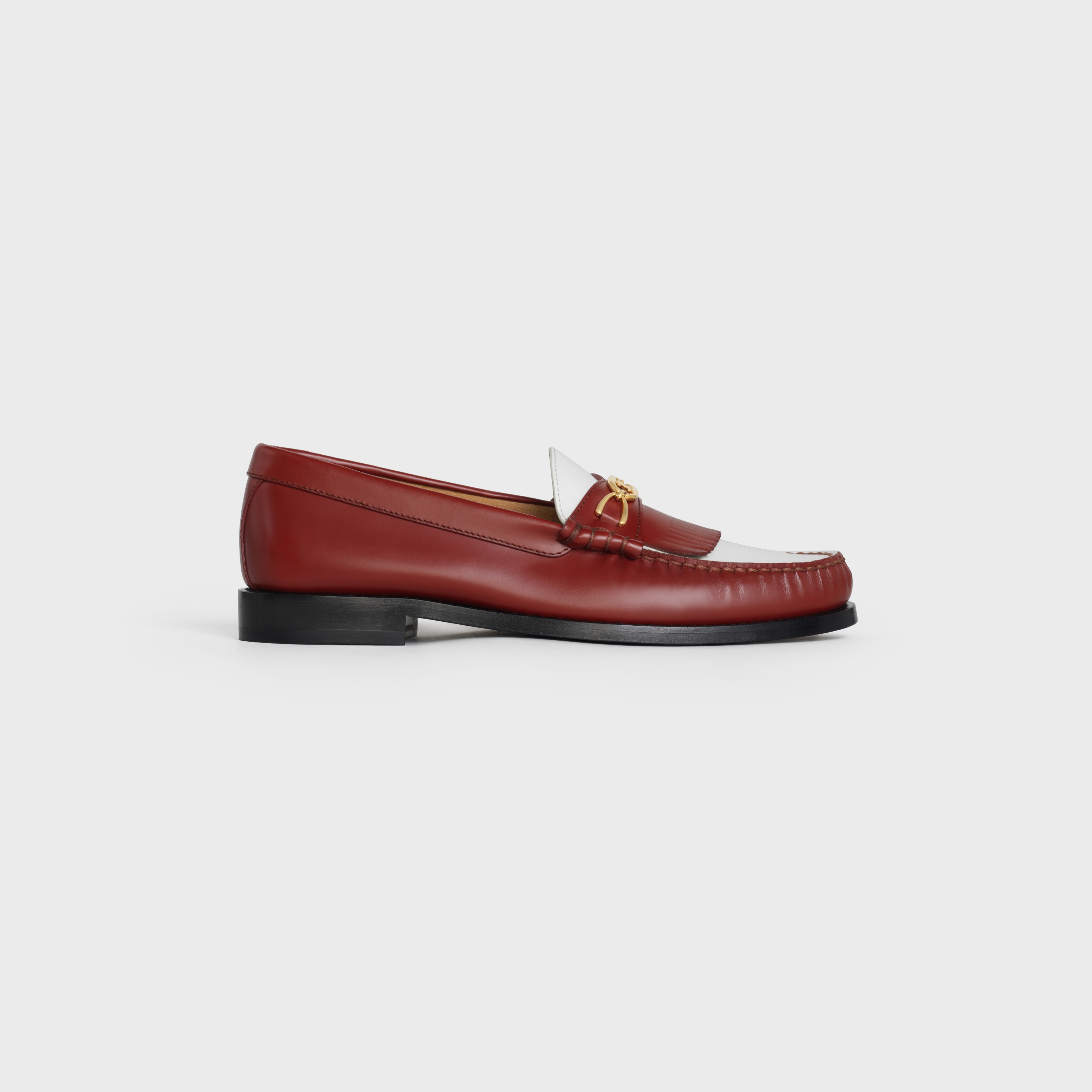 CELINE LUCO MAILLONS TRIOMPHE LOAFER in Polished Calfskin - 1