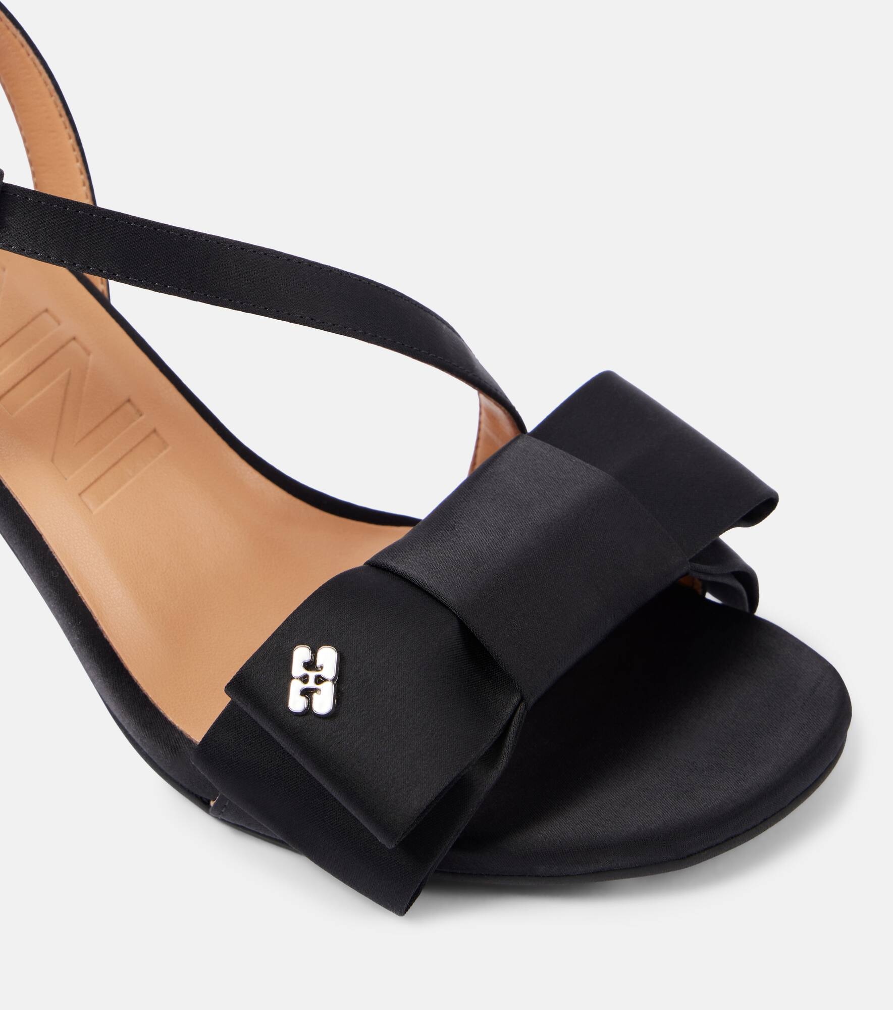 Bow-detail slingback pumps - 5