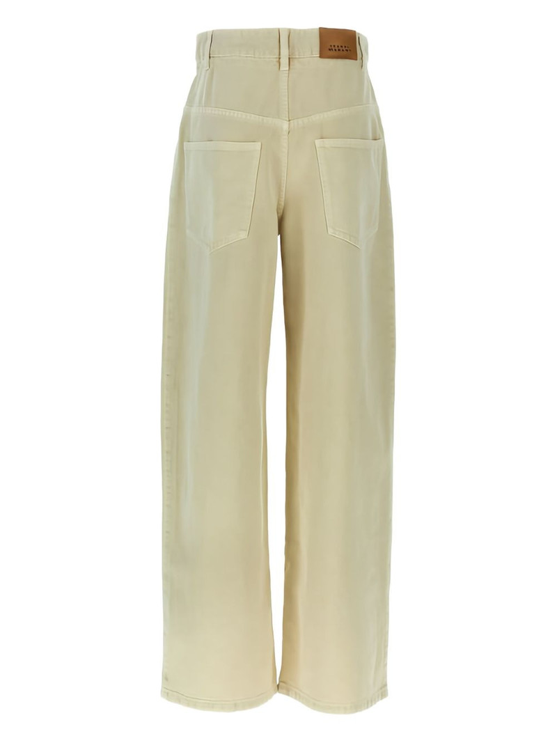 Isabel Marant Rachelle pleated pocket trousers outlook