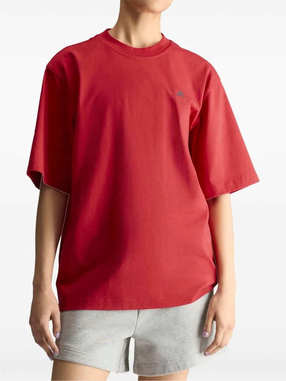 loose logo-print T-shirt - 1