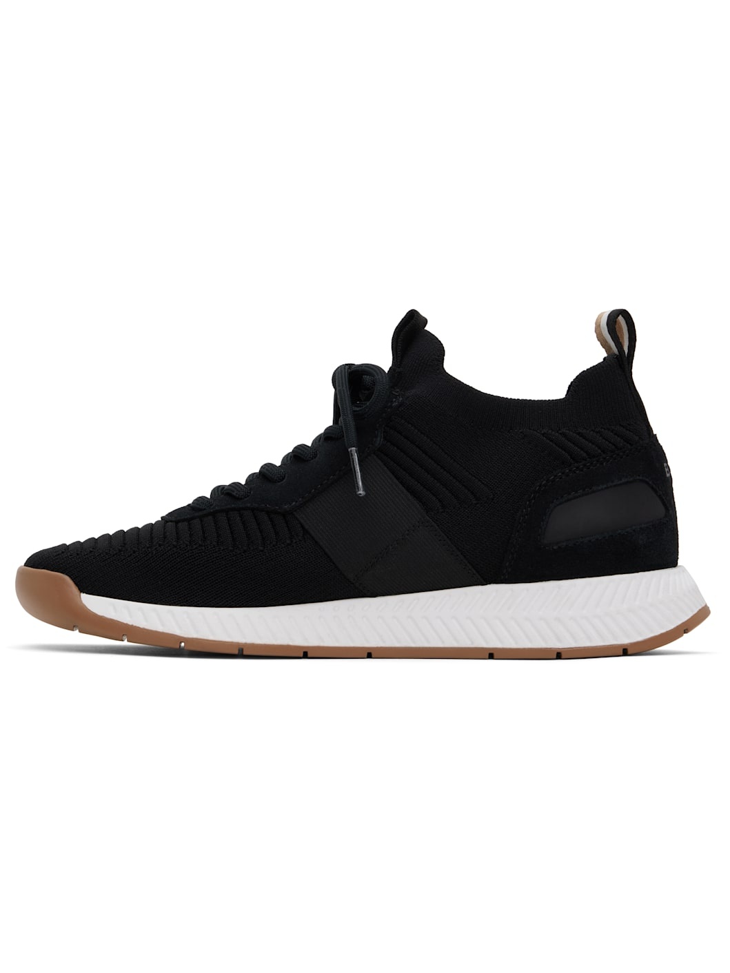 Black Knitted Sneakers - 3