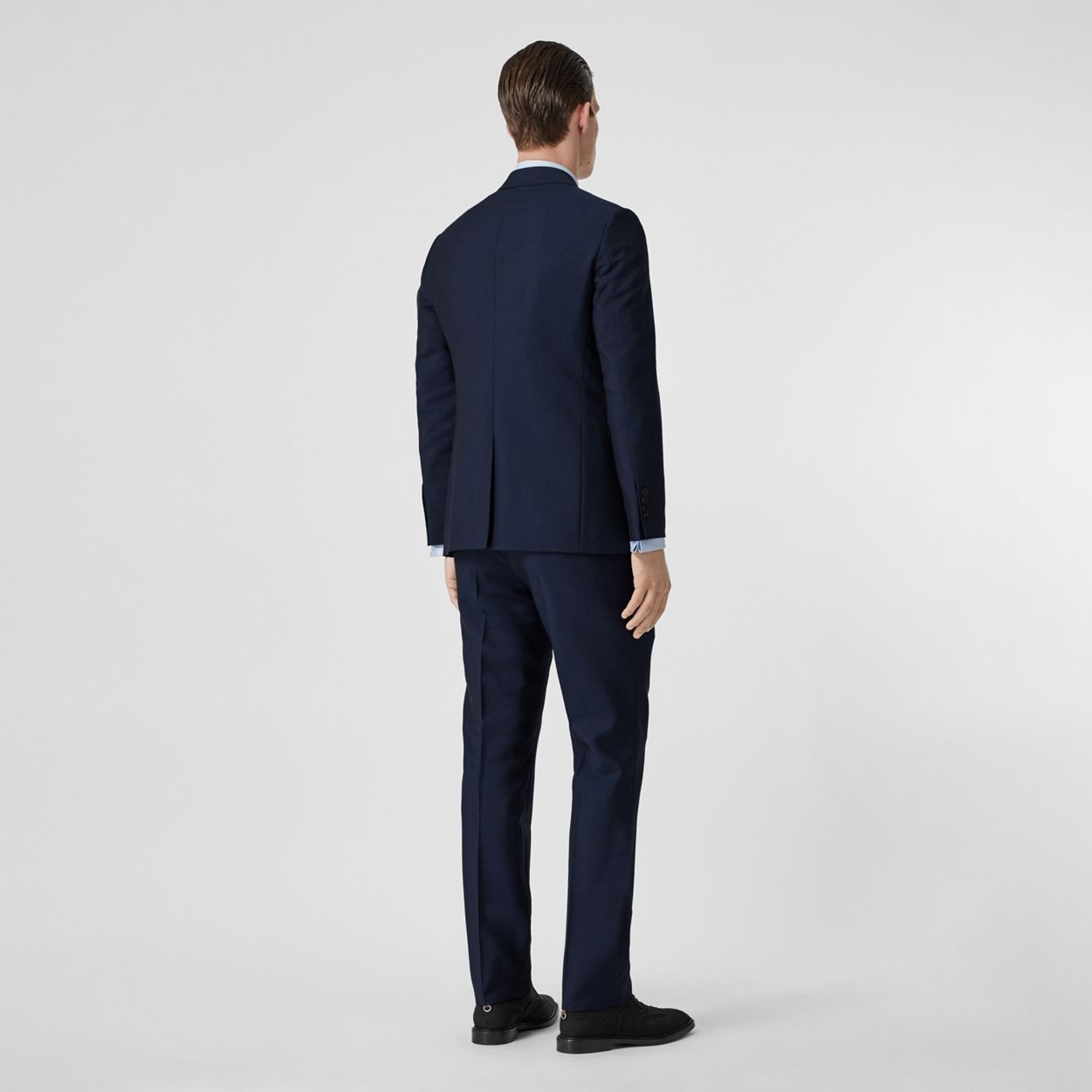 Slim Fit Wool Mohair Suit - 4