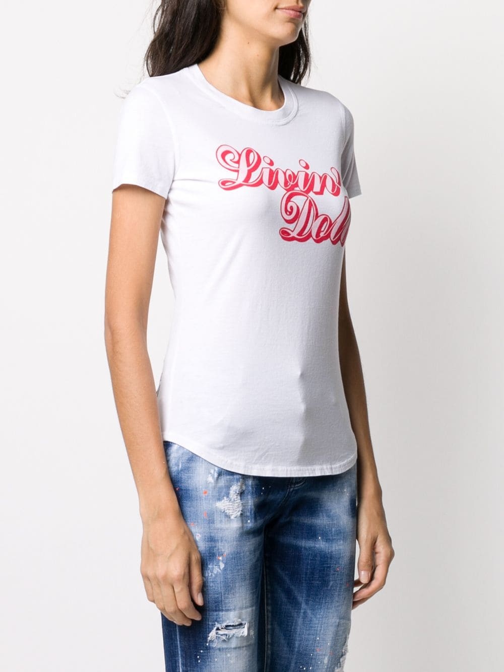 Livin' Doll print T-shirt - 3