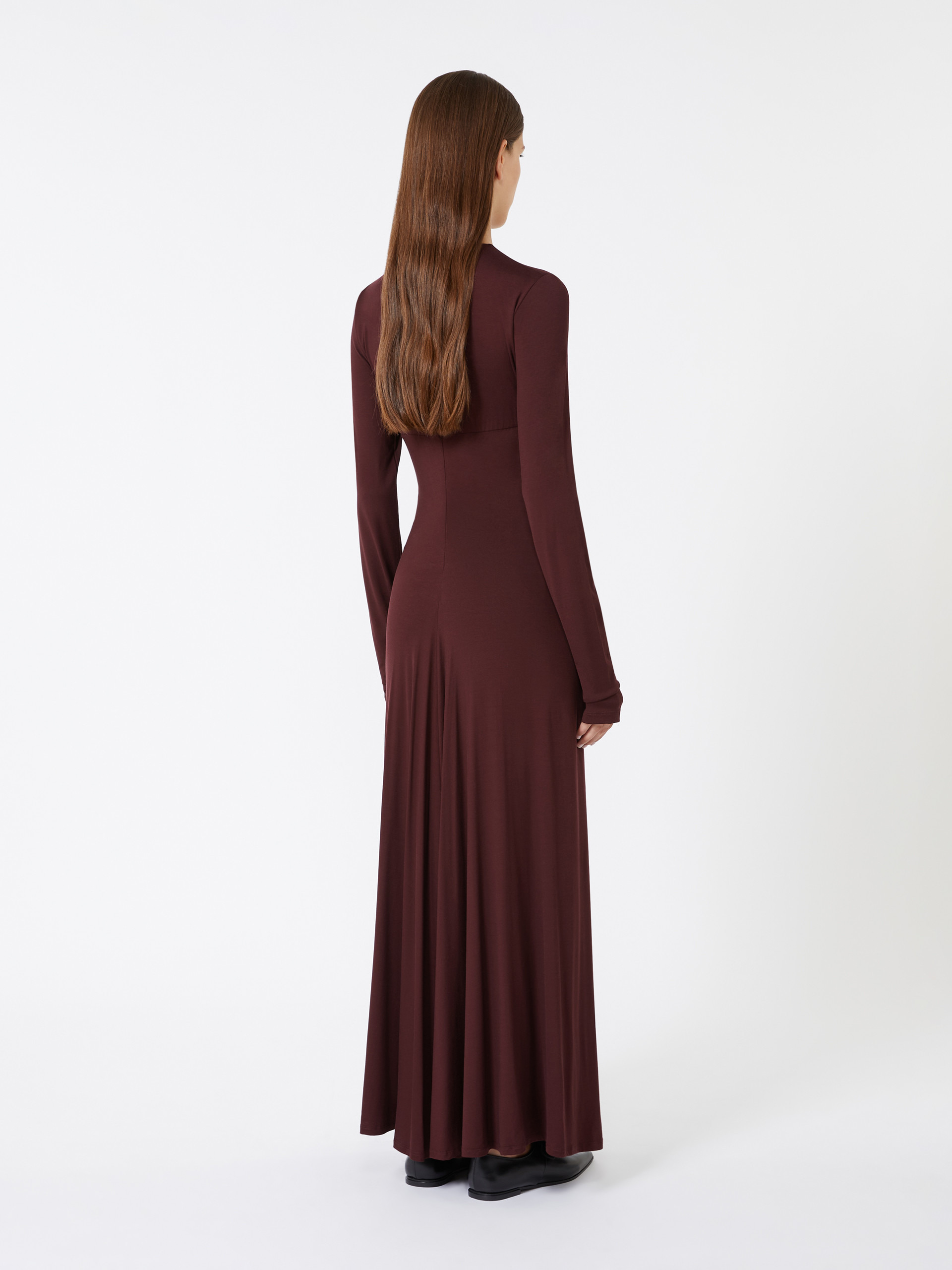 DOPPIA Stretch jersey long dress - 4