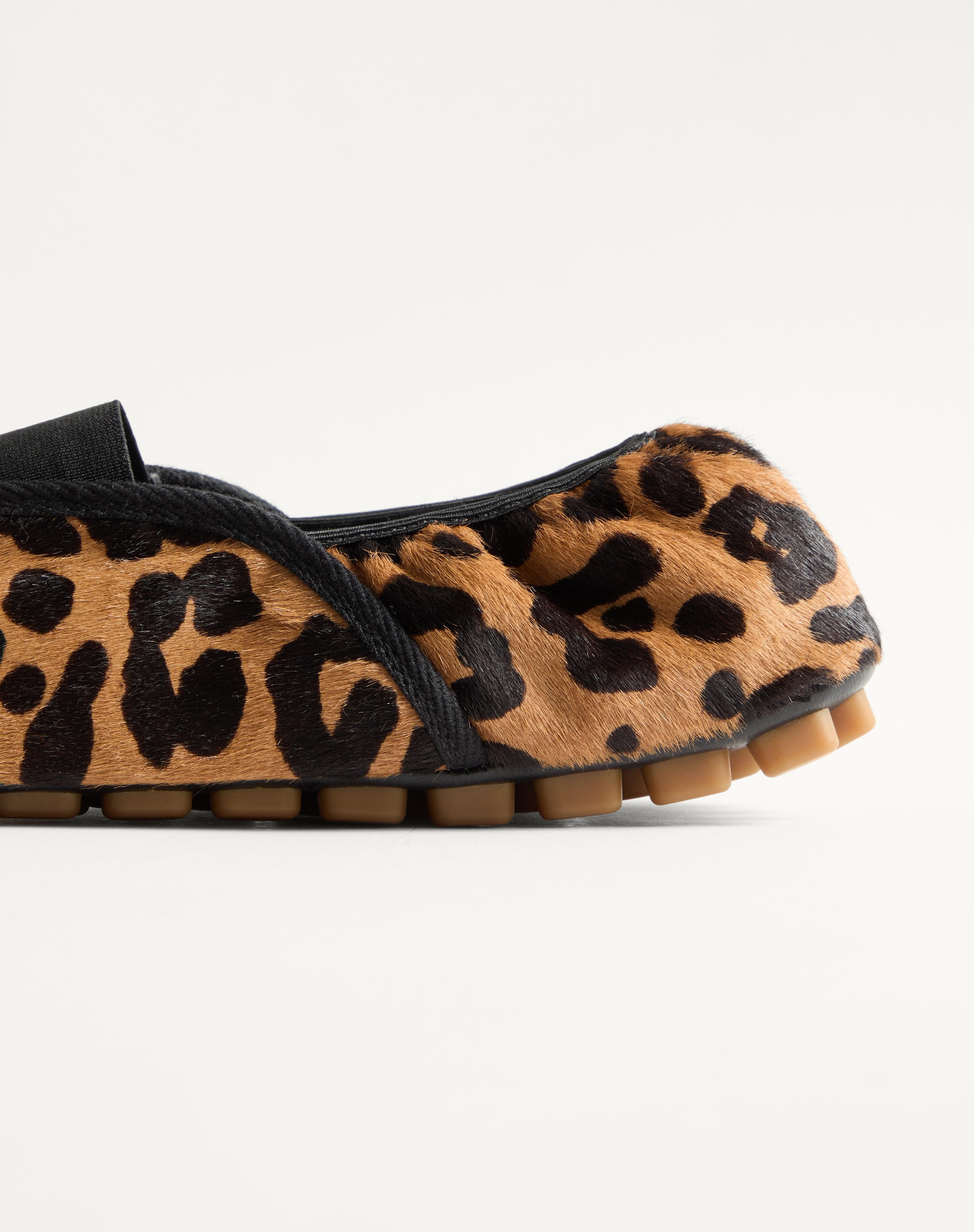 RHYTMIKA BALLERINA IN HAIR CALF WITH FAUVE ECLAT PRINT - 8