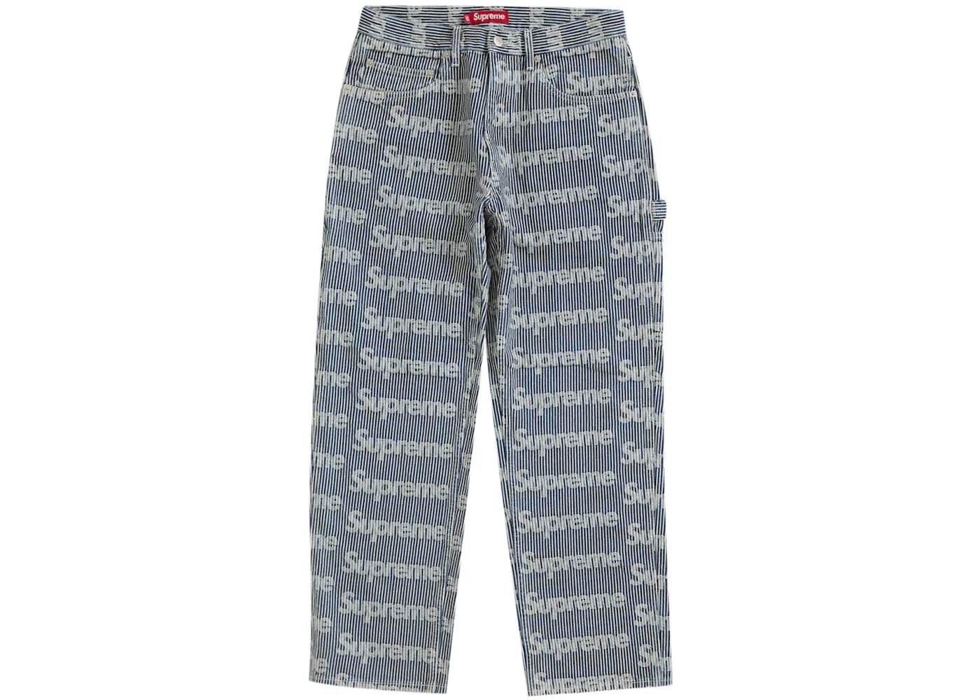 Supreme Denim Painter Pant Stripe - 1