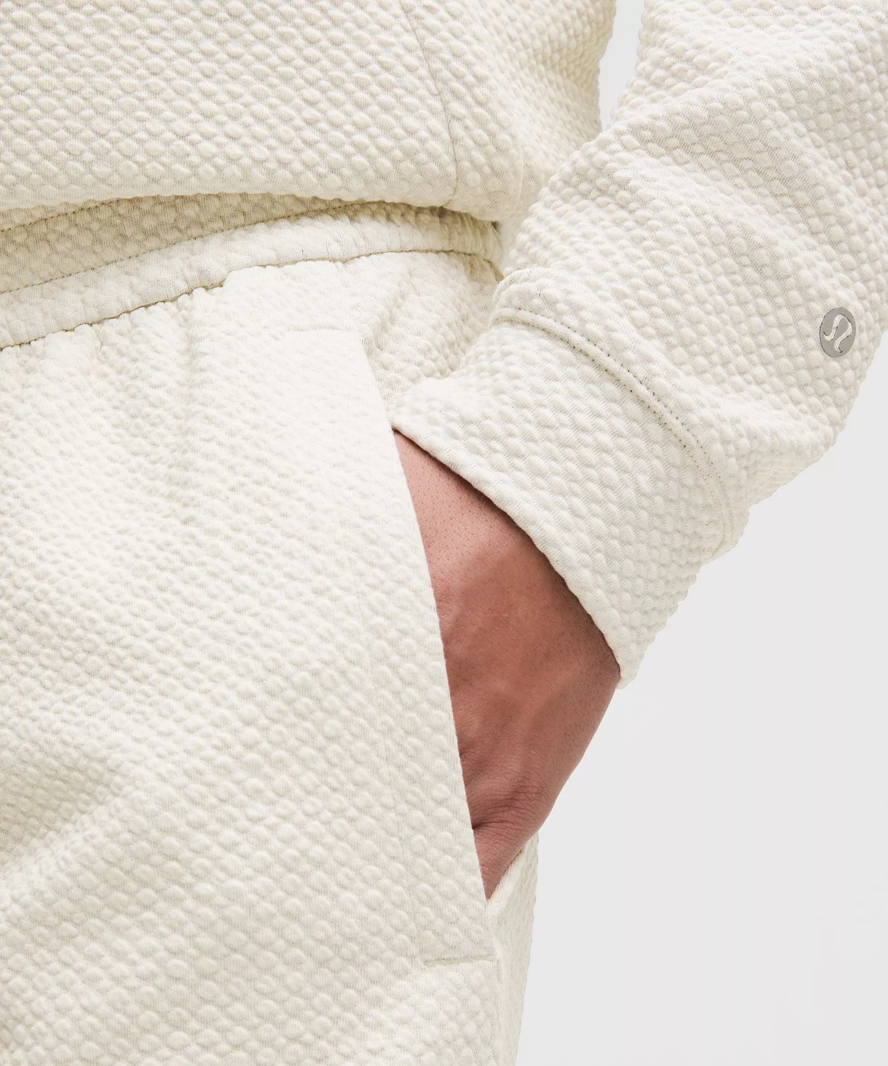Textured Double-Knit Cotton Jogger *Regular - 4