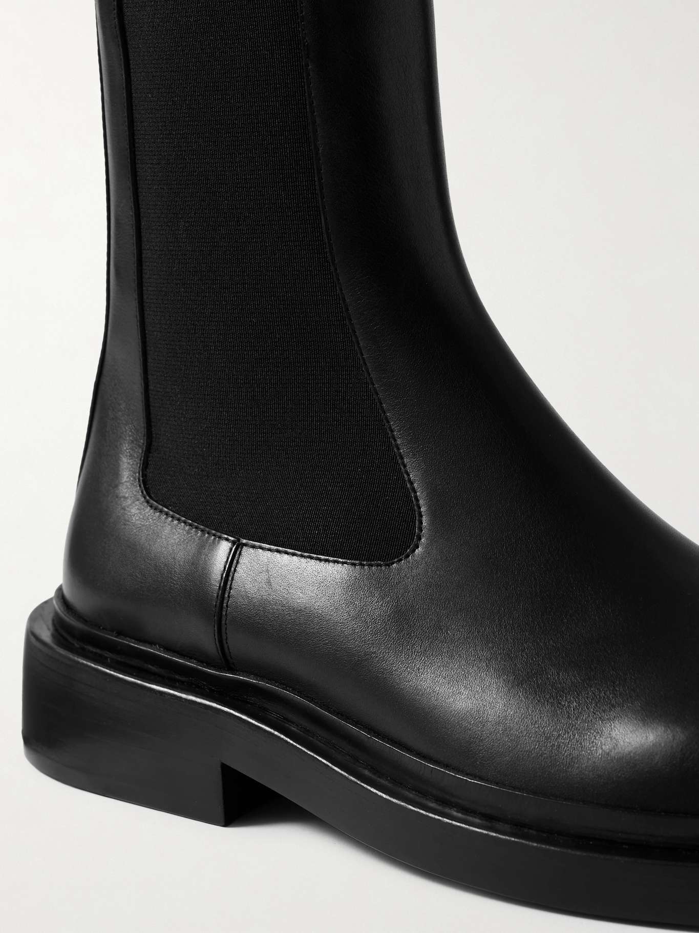 Leather Chelsea boots - 4