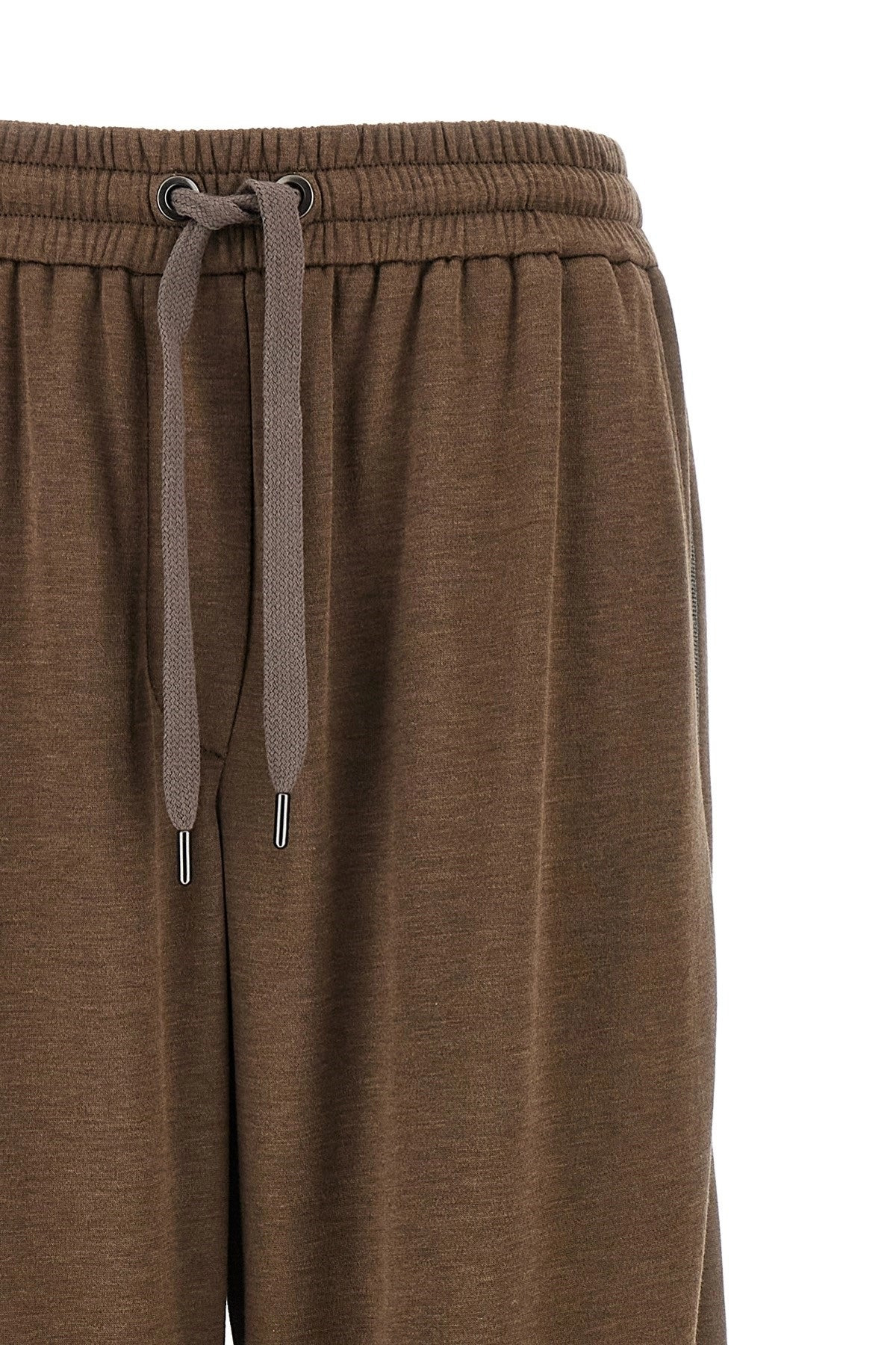 Brunello Cucinelli Women 'Shiny Trims' Joggers - 3