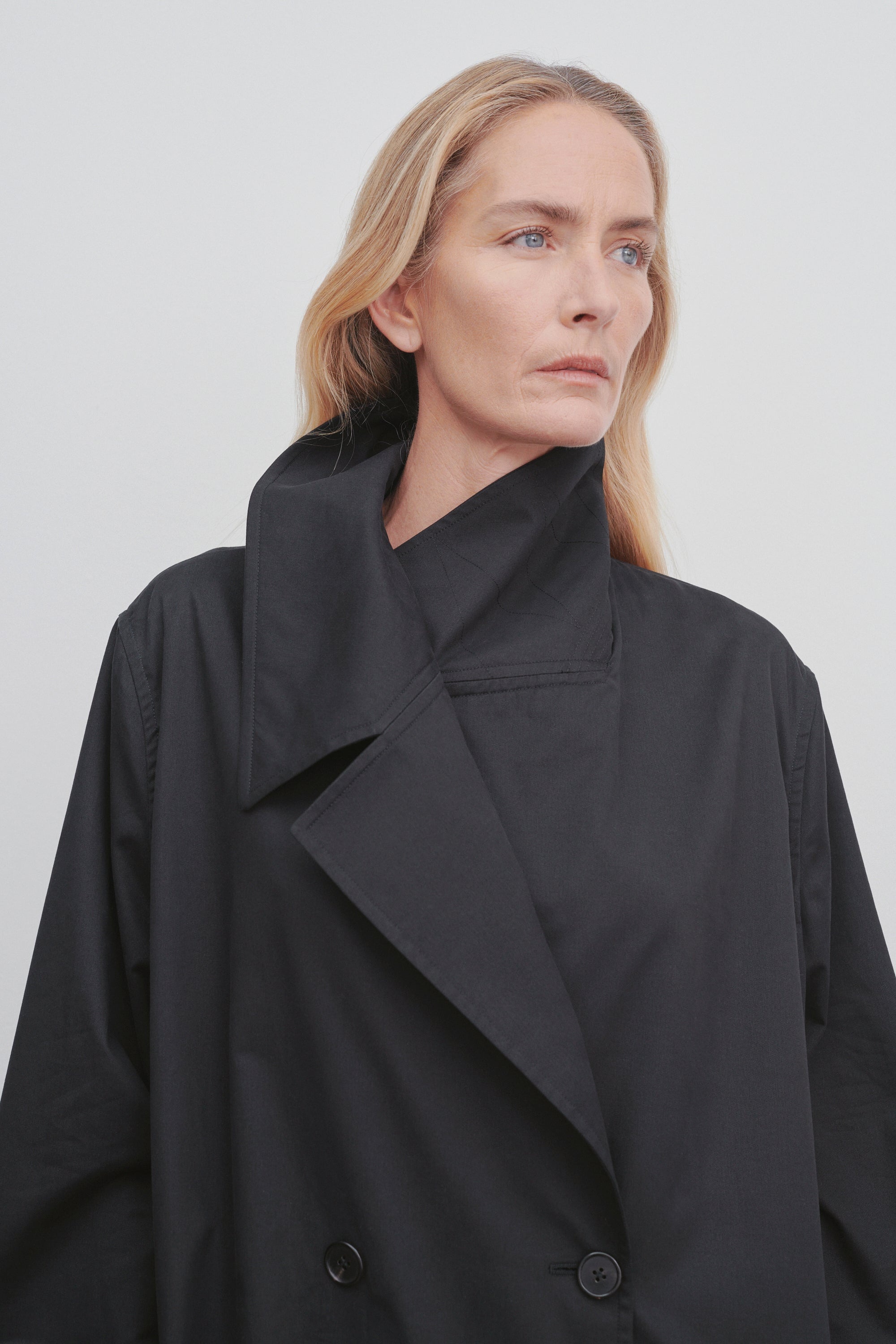 Cadel Coat in Cotton and Cashmere - 5