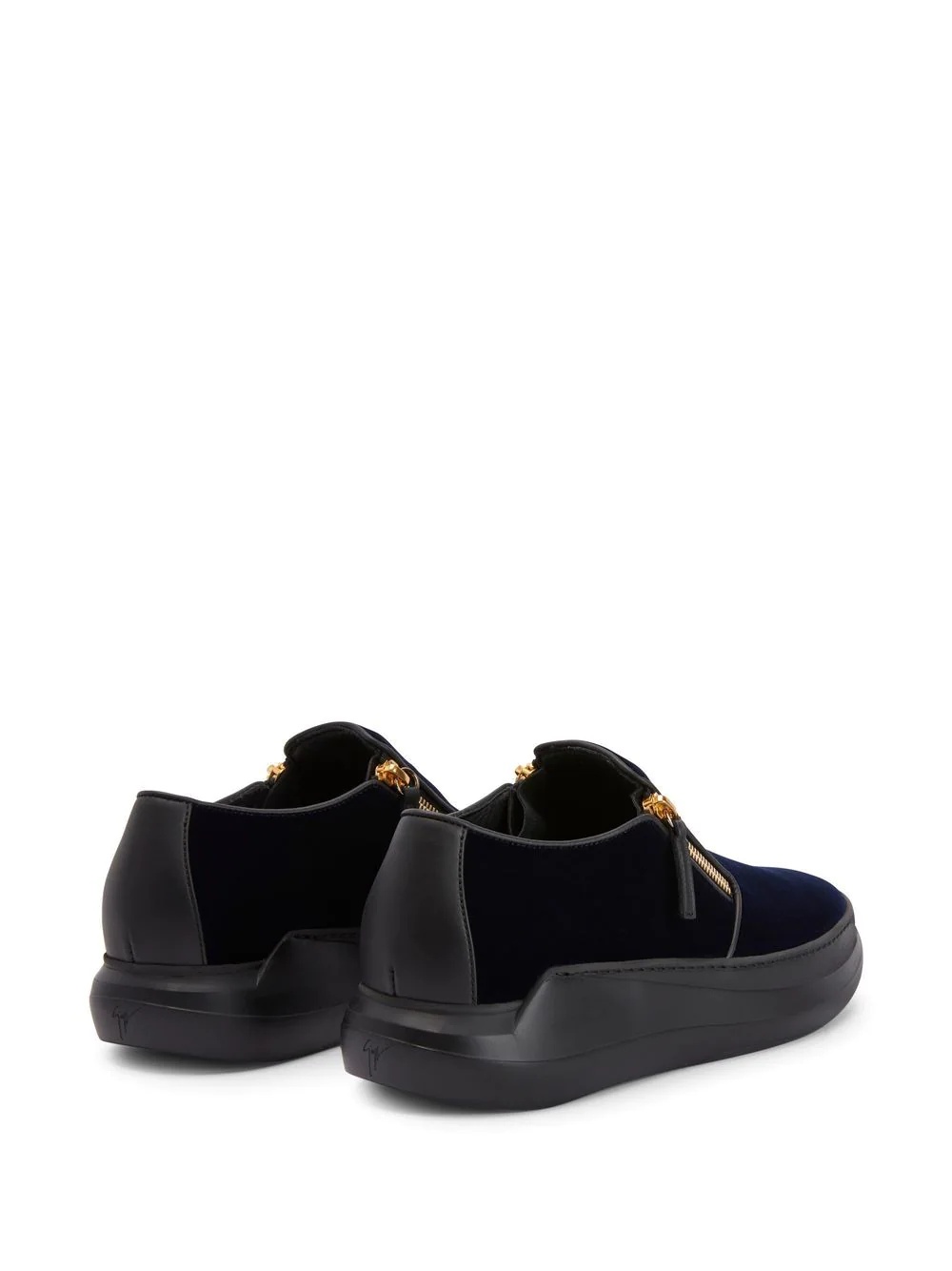 Conley velvet slip-on sneakers - 3