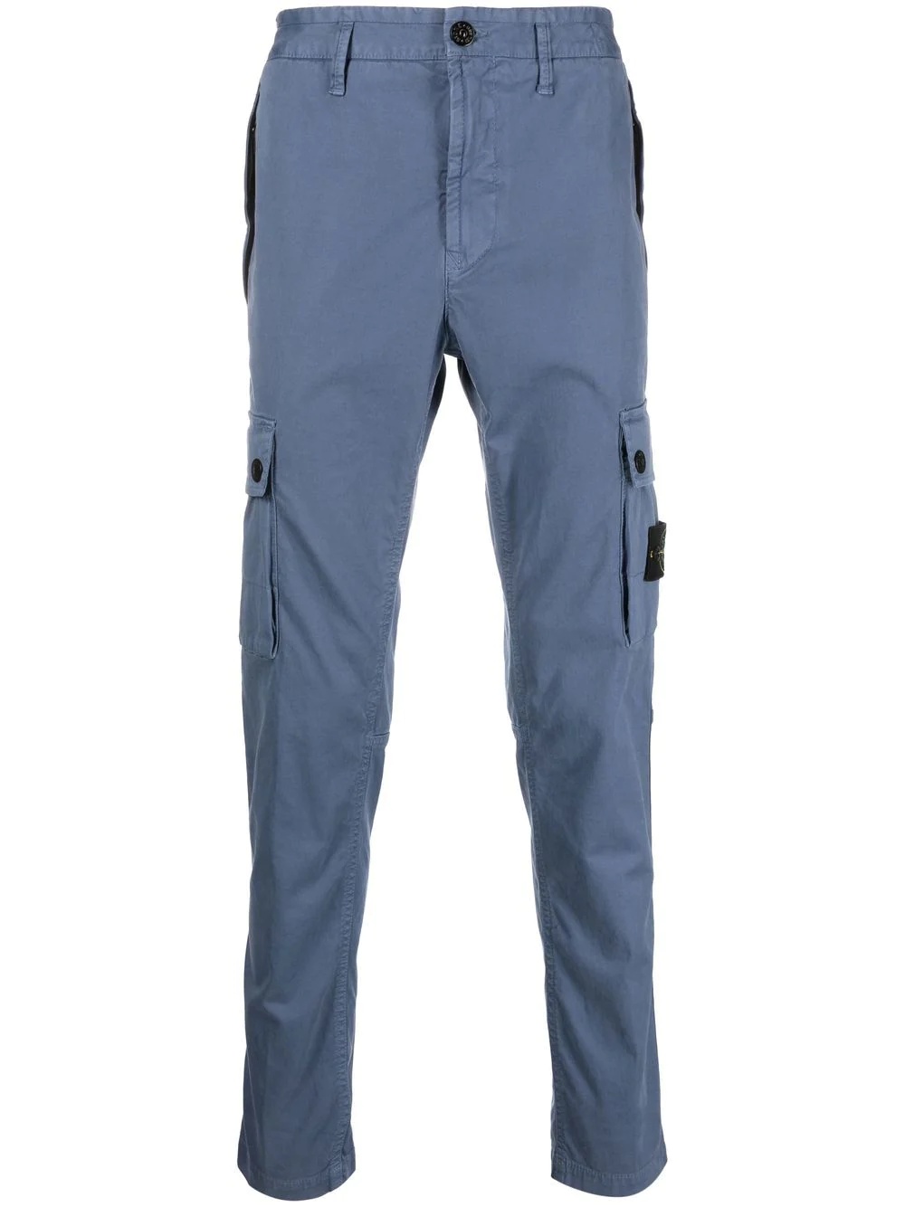 Compass-patch cargo trousers - 1