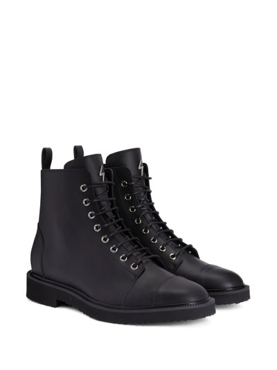Giuseppe Zanotti Chris leather ankle boots outlook