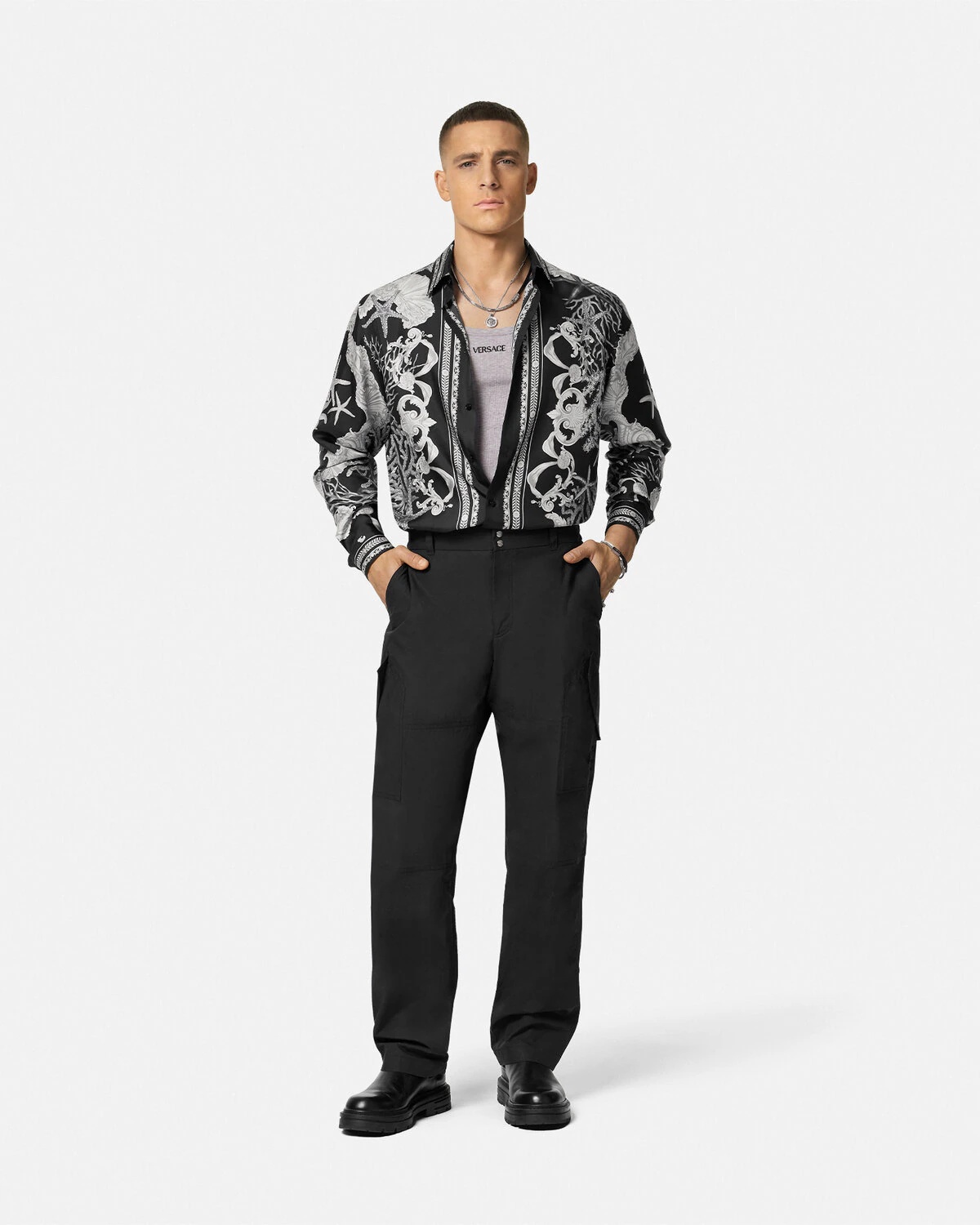 Barocco Sea Silk Shirt - 2