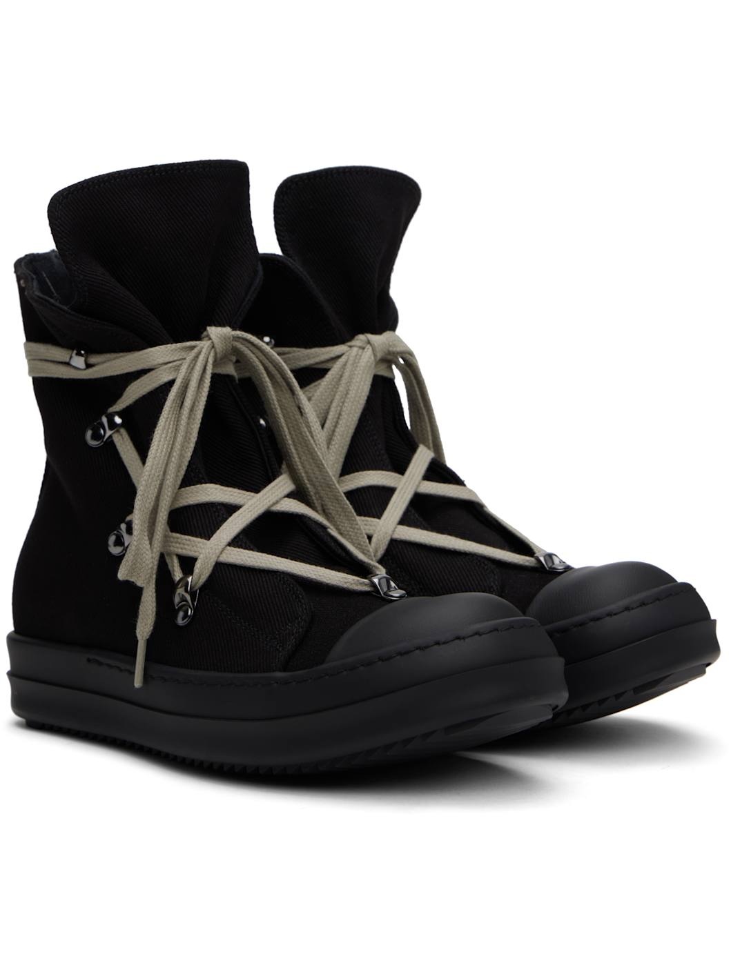 Black Hollywood Hexa Sneaks Sneakers - 4