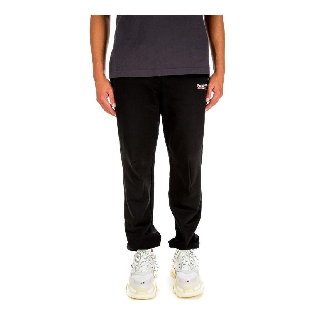 Balenciaga Political Campaign Sweatpants 'Black' 556141TBV141000 - 1