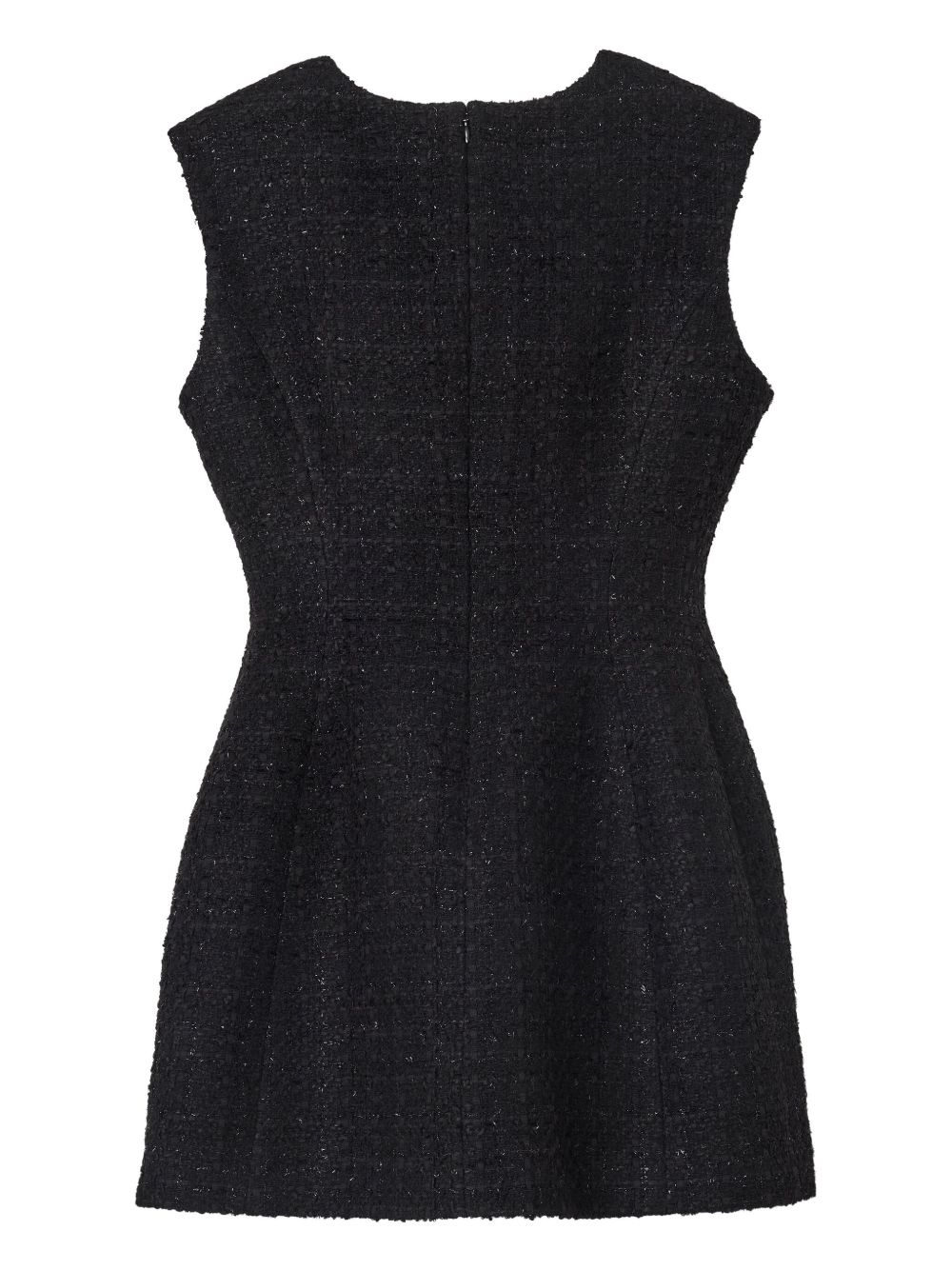 tweed mini dress - 6