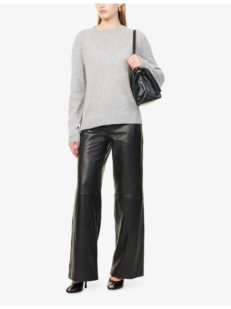 Reformation Relaxed-Fit Round-Neck Cashmere Jumper outlook