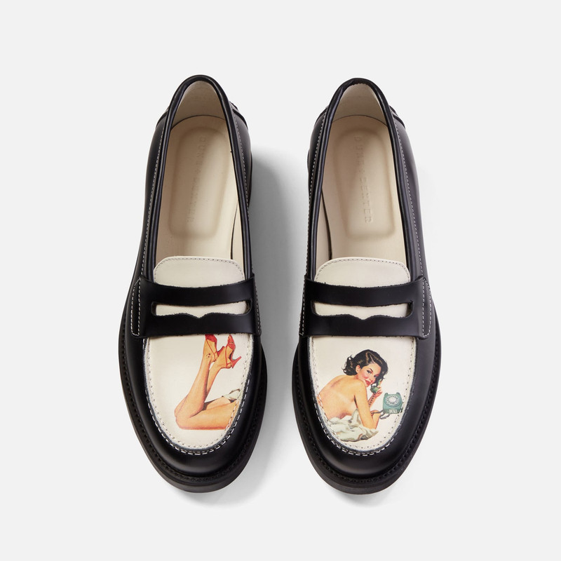 DUKE + DEXTER Wilde Pin Up Penny Loafer - Women's outlook