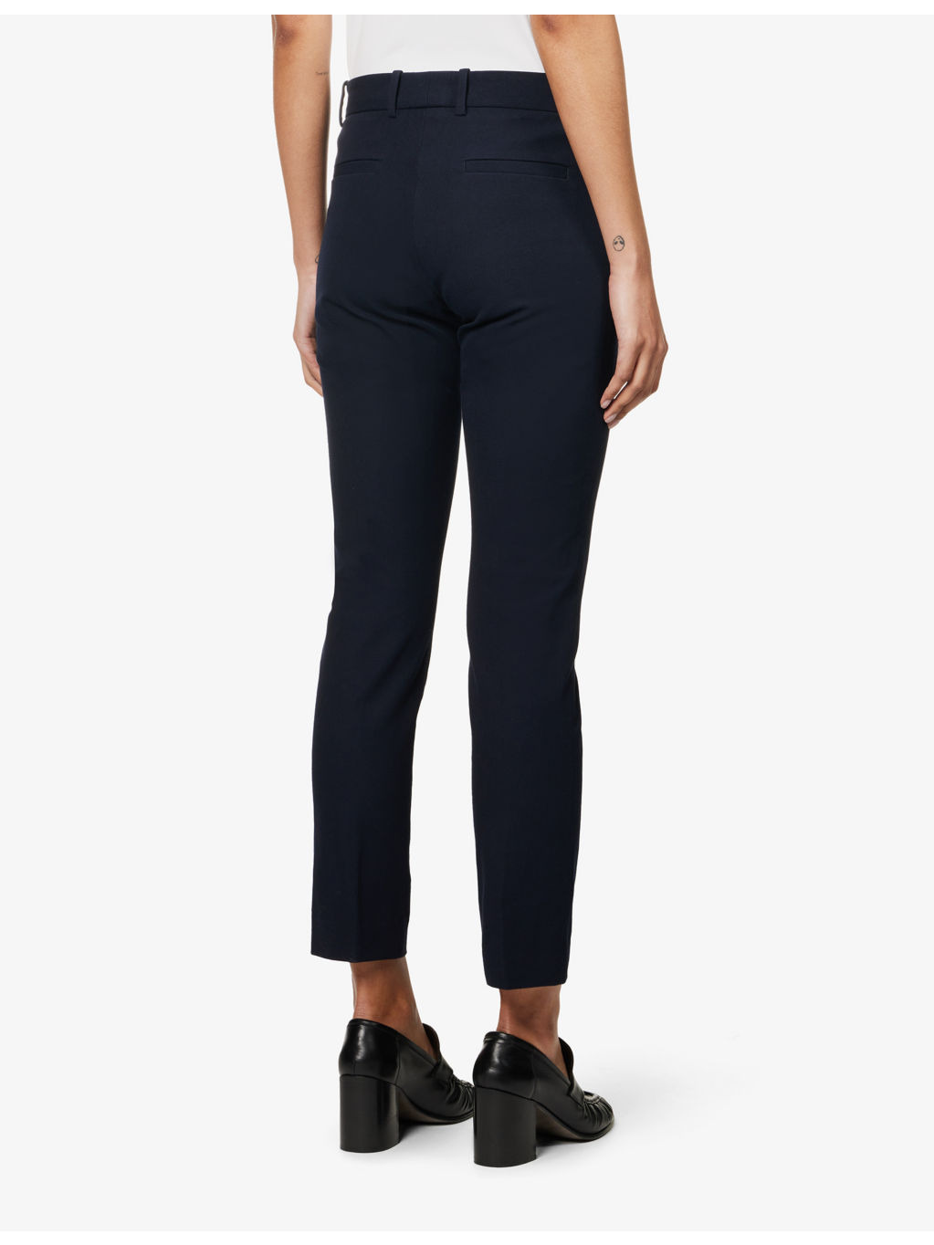 New Eliston tapered stretch-gabardine trousers - 4