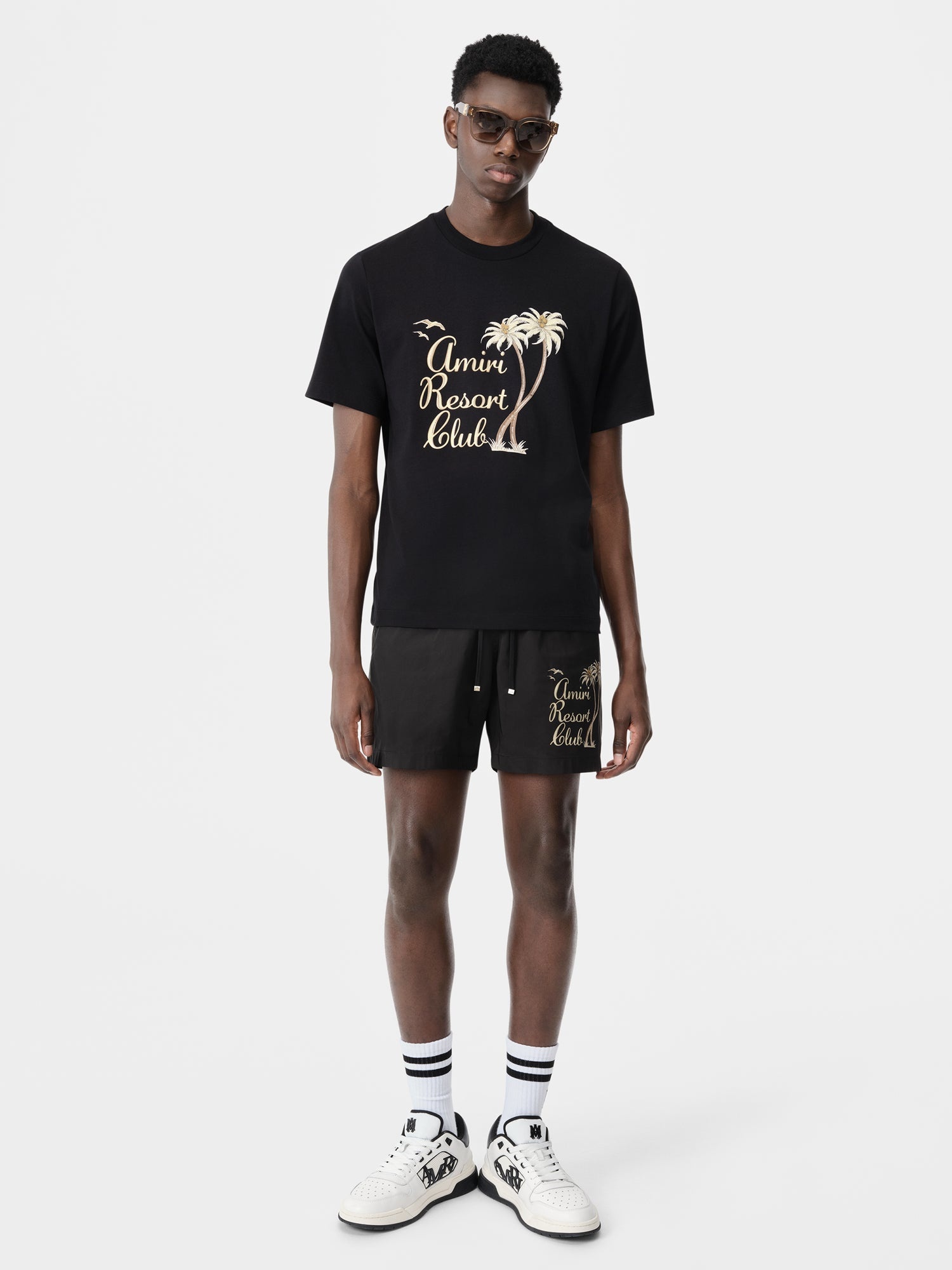 AMIRI TWISTED PALMS SWIM TRUNK - 2