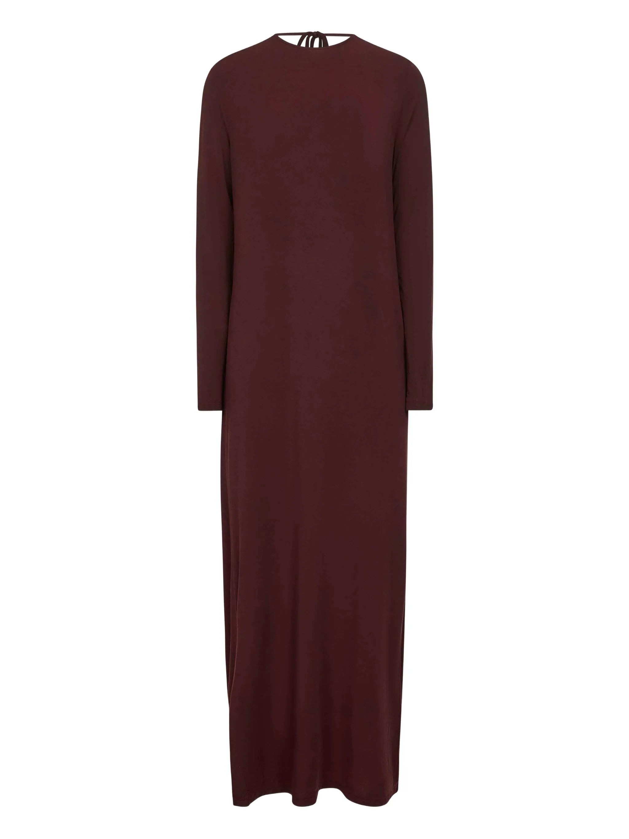 Uma Wang Neck-tie Maxi Dress - 2