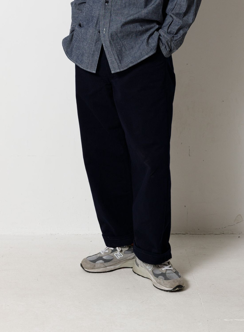 Nigel Cabourn Basic Chino Pant in Navy outlook