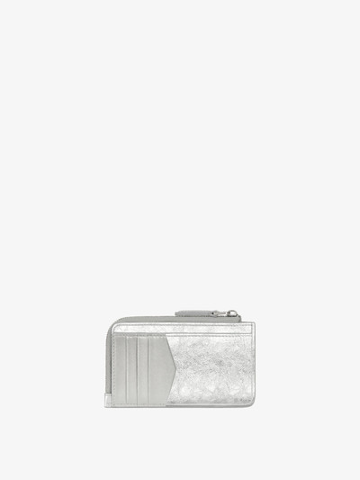 Givenchy ANTIGONA ZIPPED CARD HOLDER IN LAMINATED LEATHER outlook