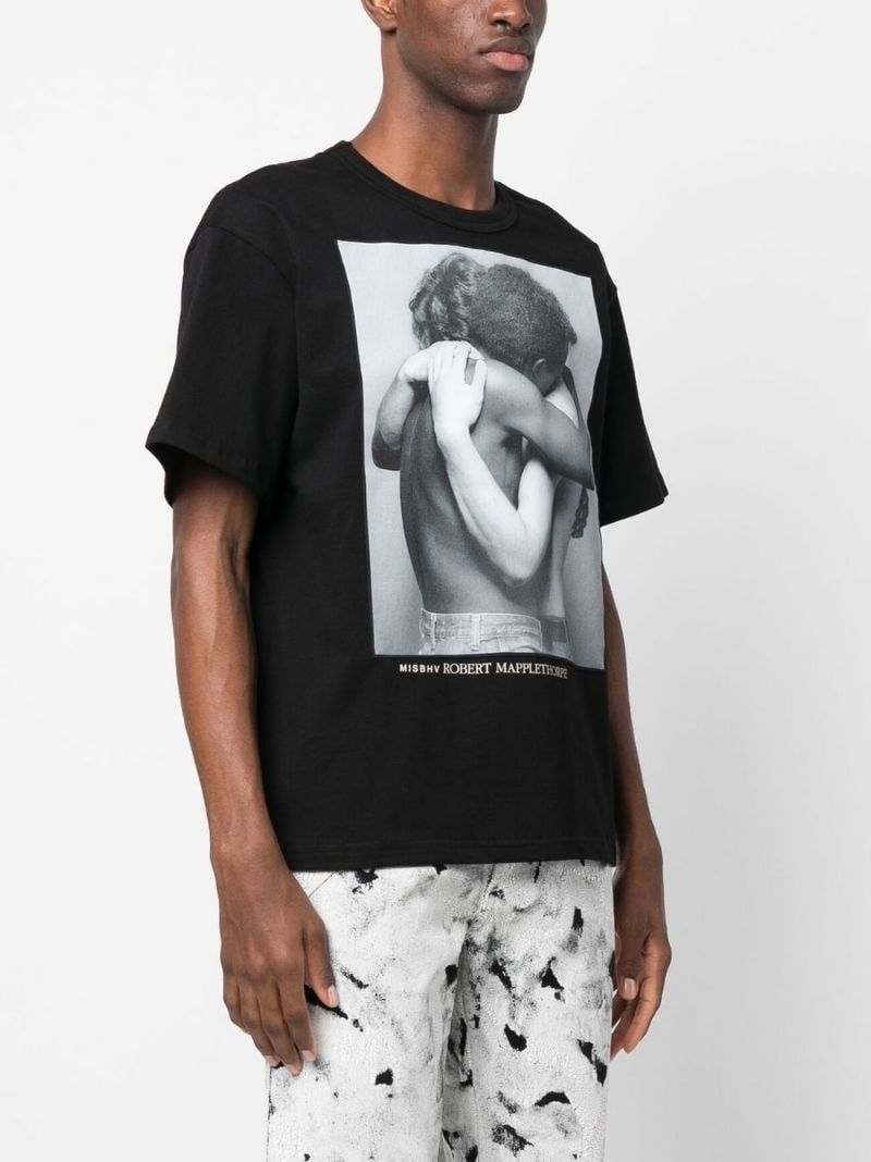graphic-print short-sleeve T-shirt - 3