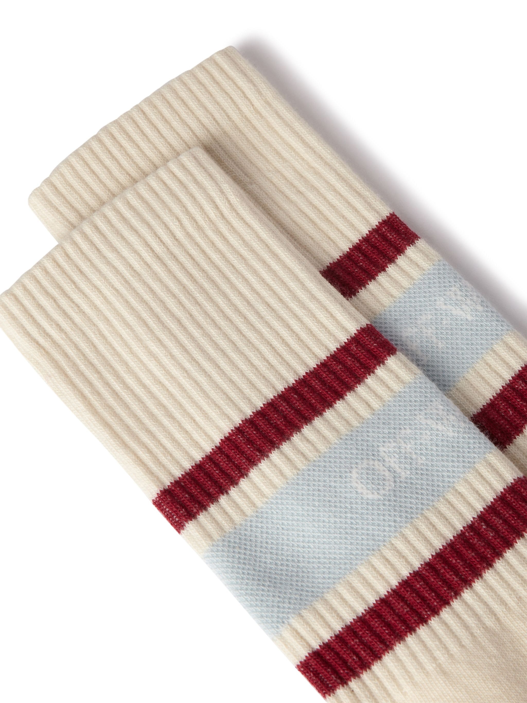 Stripes Logo Medium Socks - 2