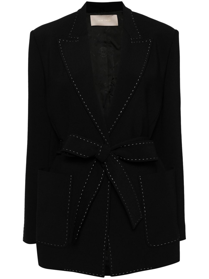 topstitch blazer 1