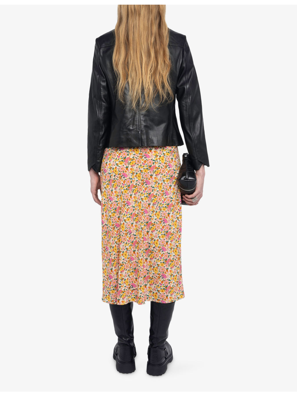 Jayla Floral-Print Woven Midi Skirt - 4