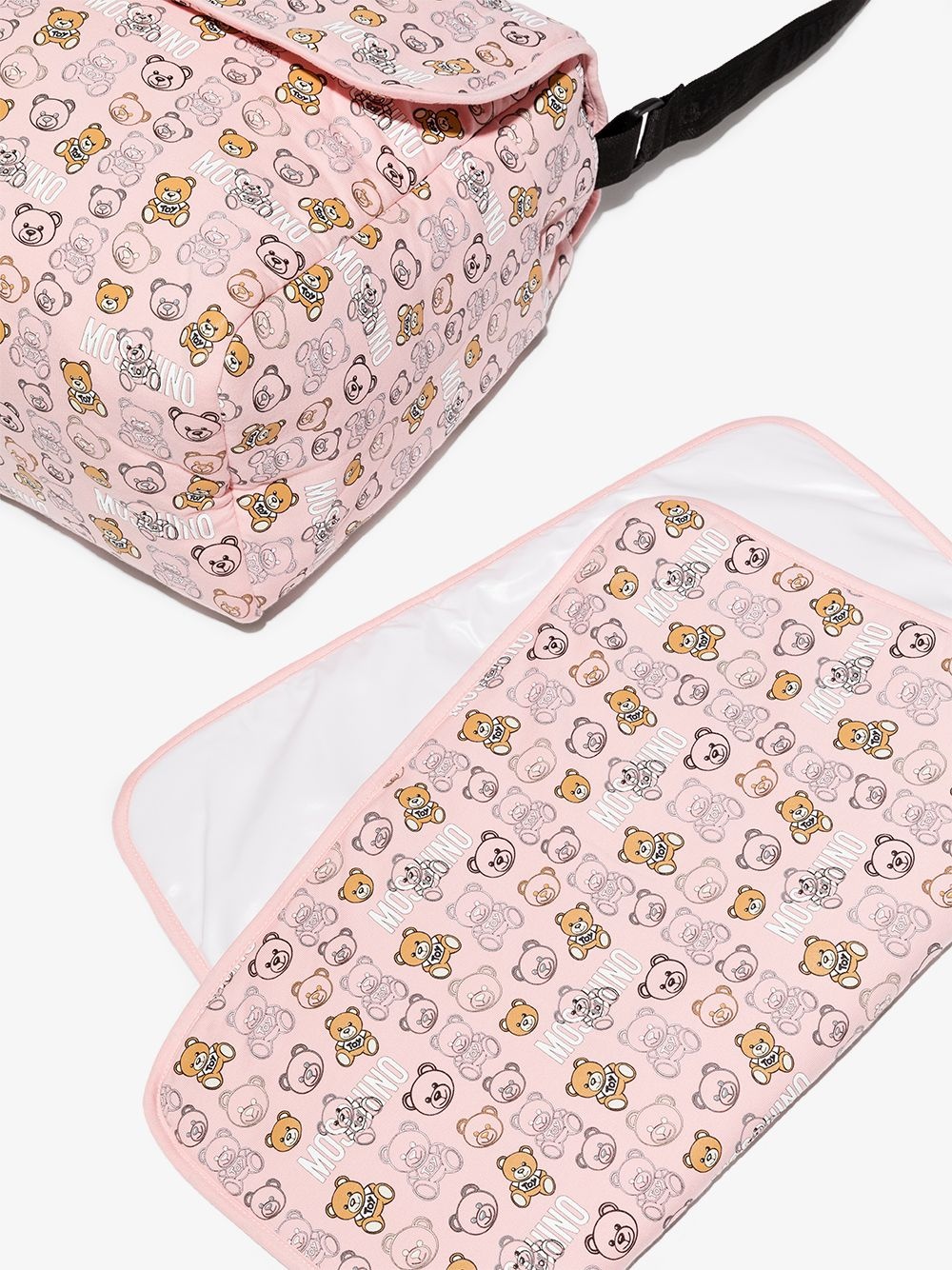 teddy logo-print baby changing bag - 3