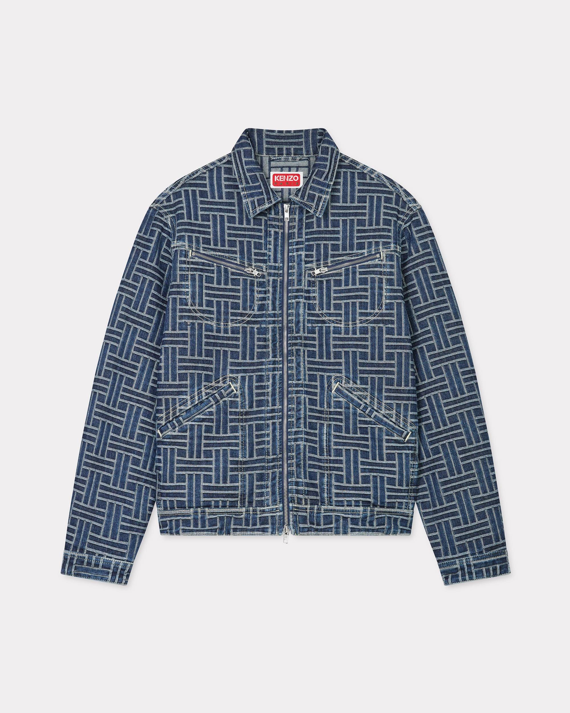 'KENZO Weave' trucker jacket in japanese denim - 1