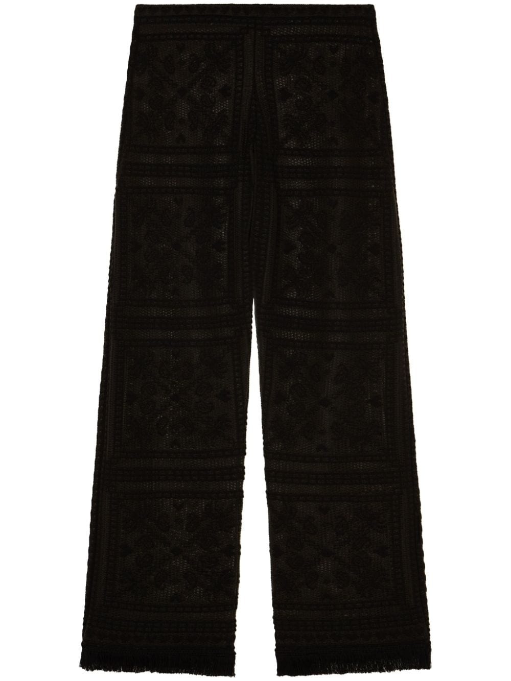 Kiss by the Book straight-keg trousers - 6