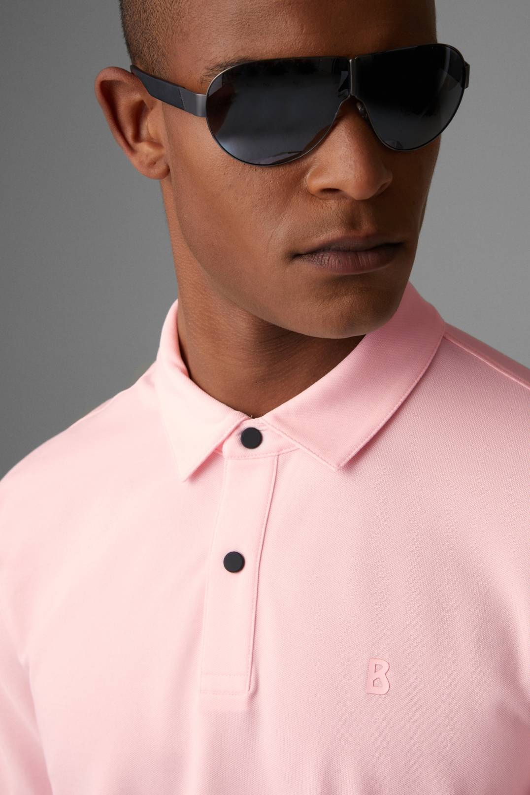 TIMO POLO SHIRT IN PINK - 4