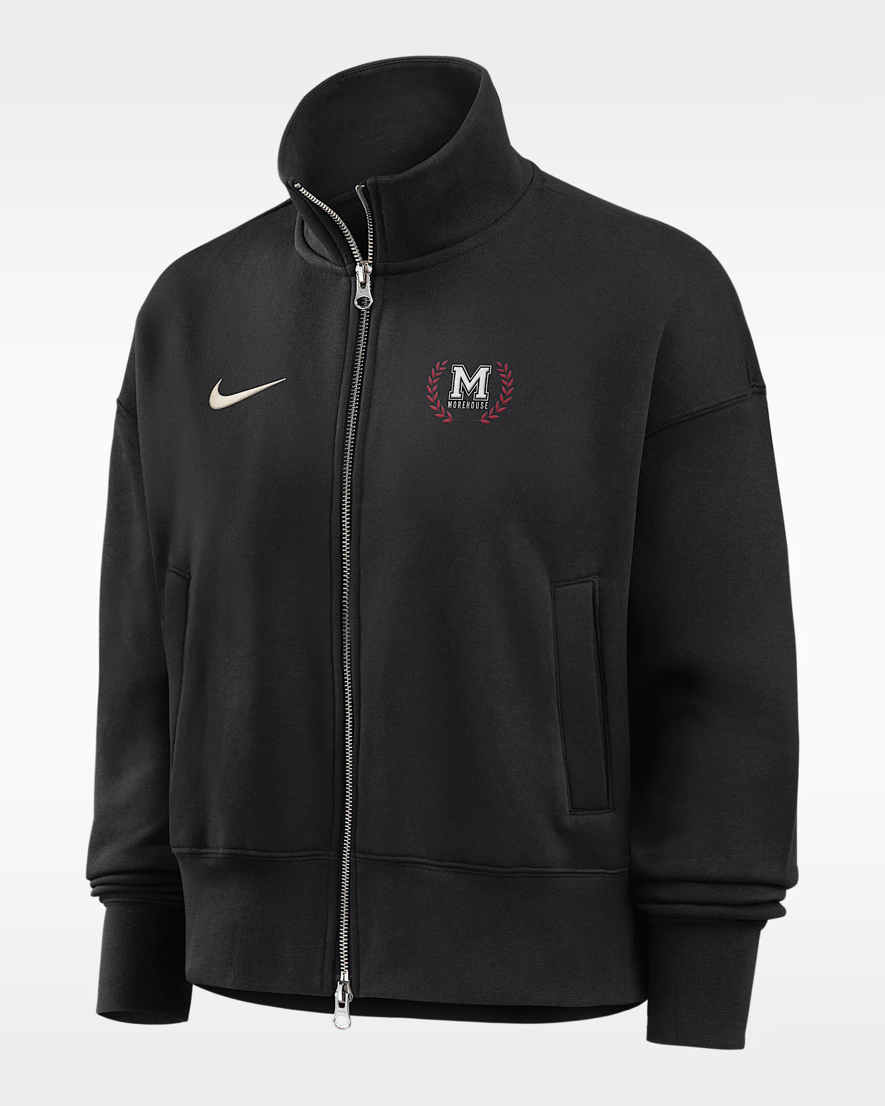 Nike College (Morehouse College) Women's Nike Phoenix Fleece Track Jacket - 1