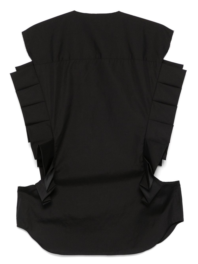 Comme Des Garçons pleated shirt outlook