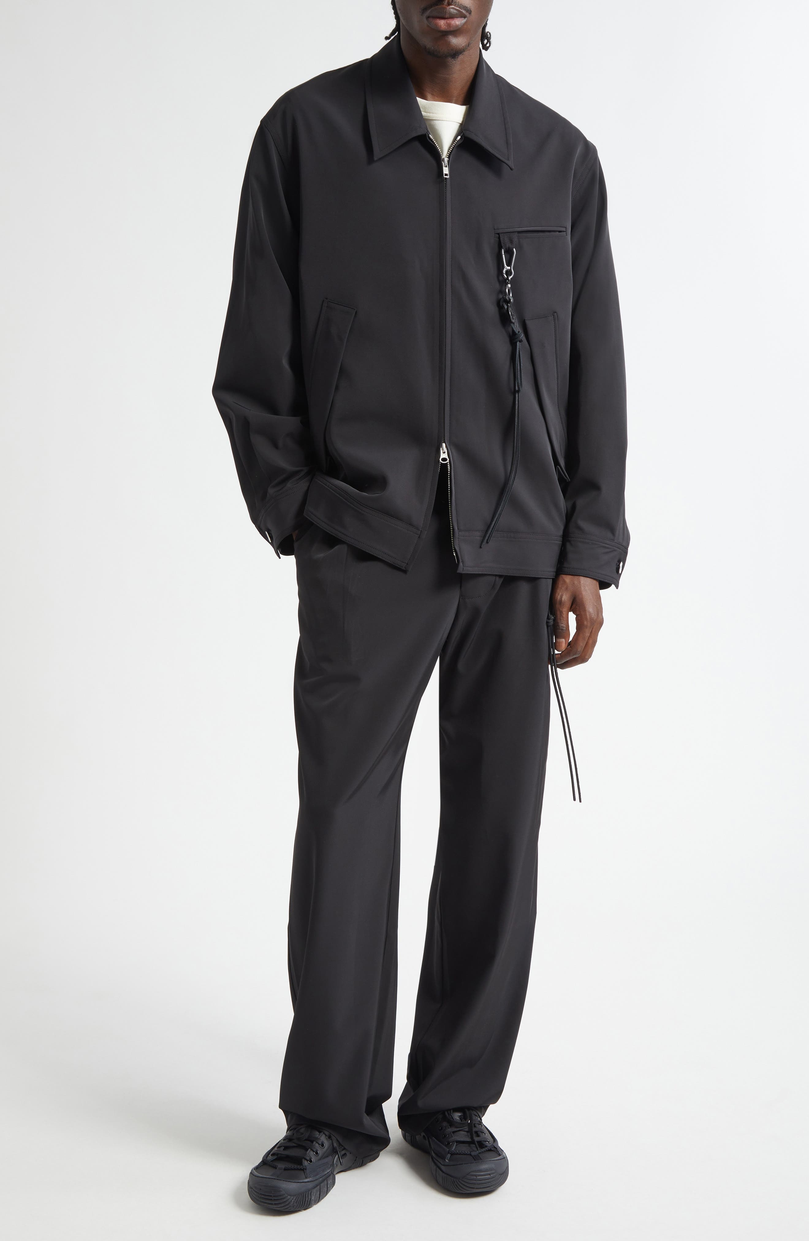 SONG FOR THE MUTE Coach's Jacket in Black at Nordstrom - 2