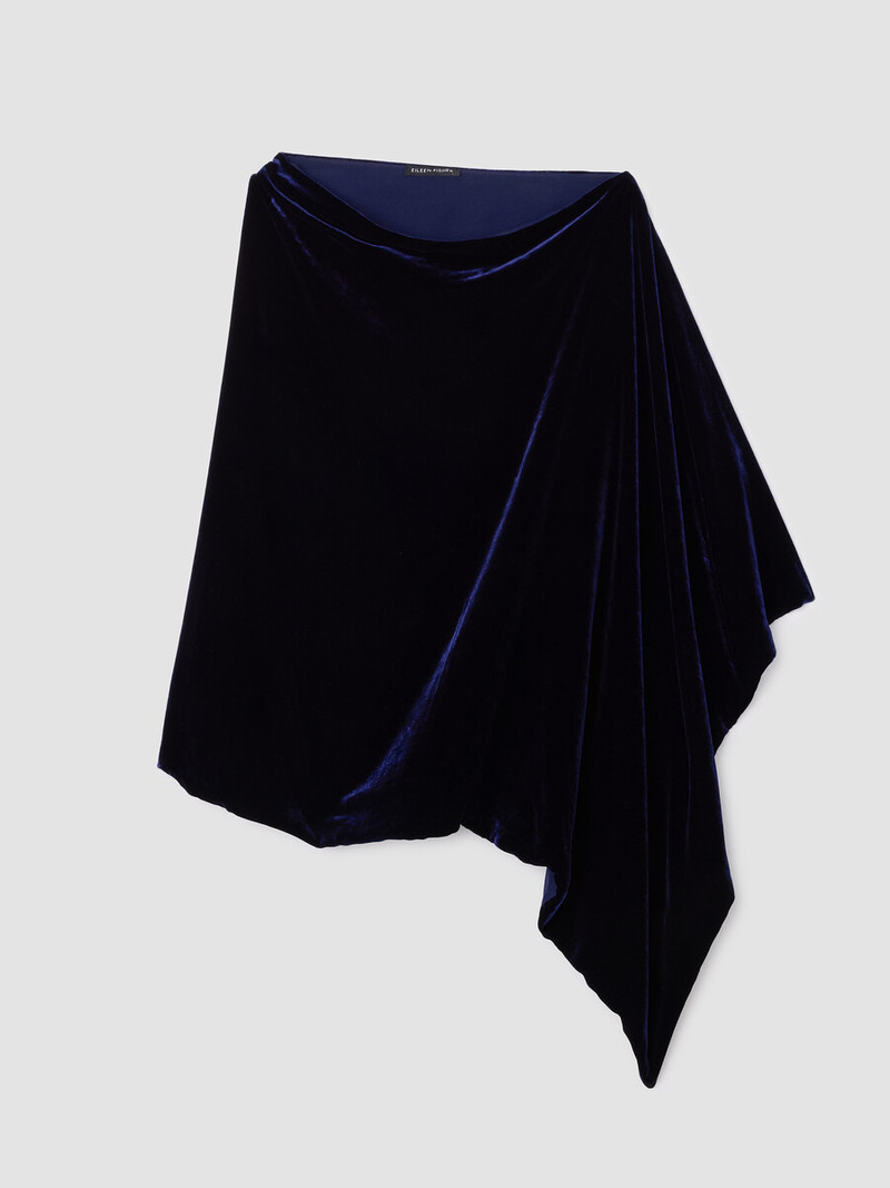 Velvet Poncho 1
