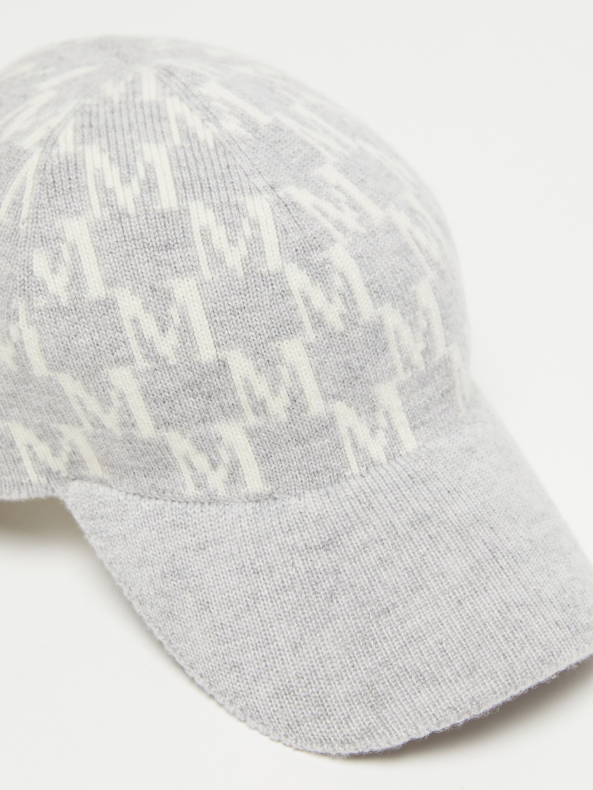 OLEA Jacquard cashmere hat - 2
