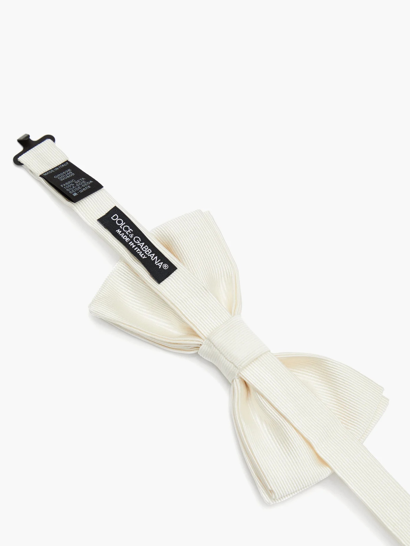 Silk-faille bow tie - 5