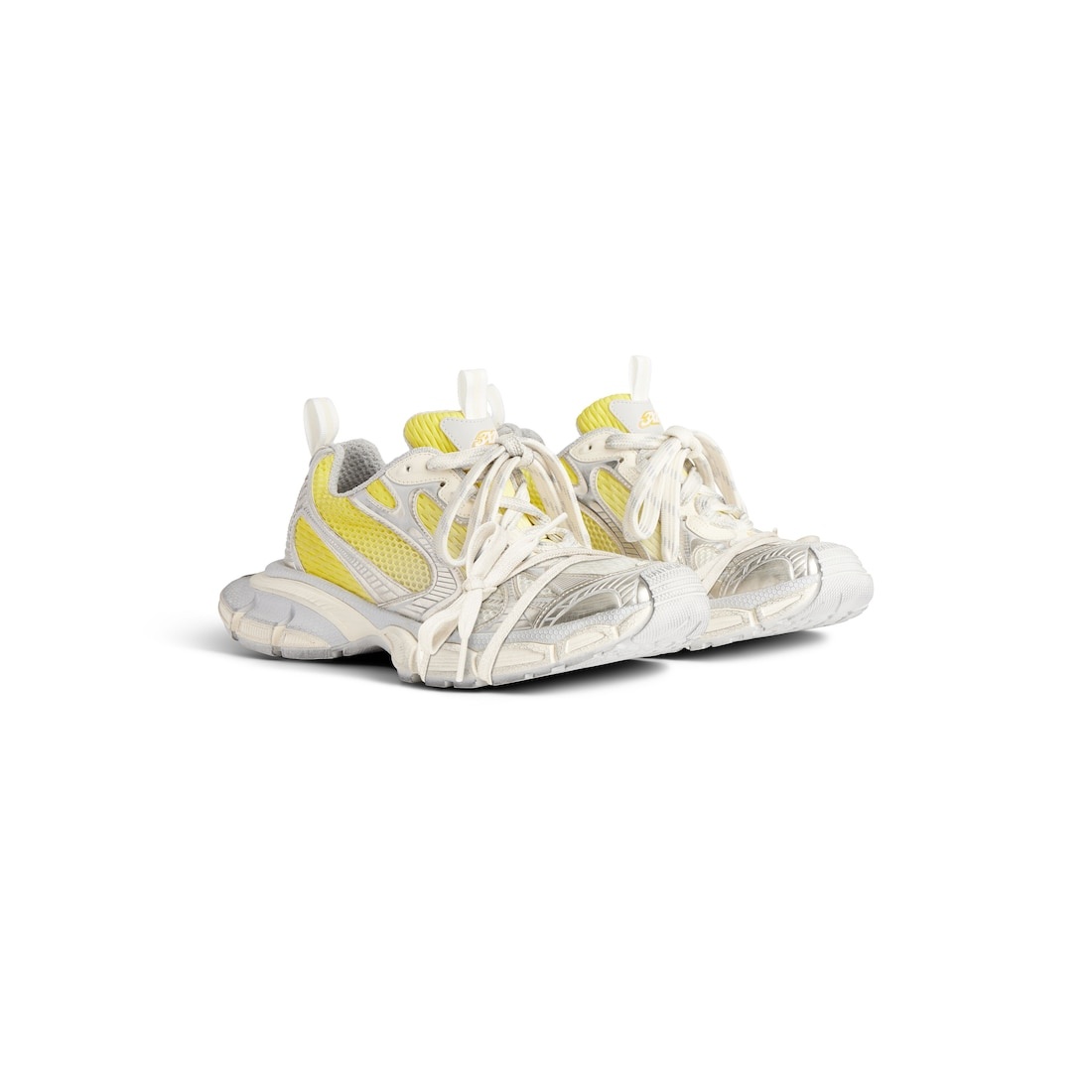 Men's 3xl Gradient Sneaker  in Yellow/off White/grey - 2