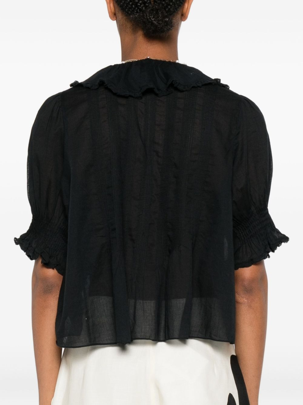 Henri ruffled blouse - 4