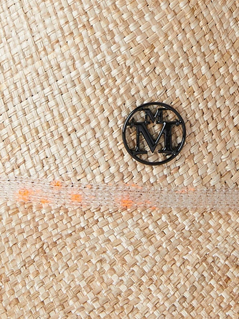 MAISON MICHEL Arsene raffia cloche hat outlook