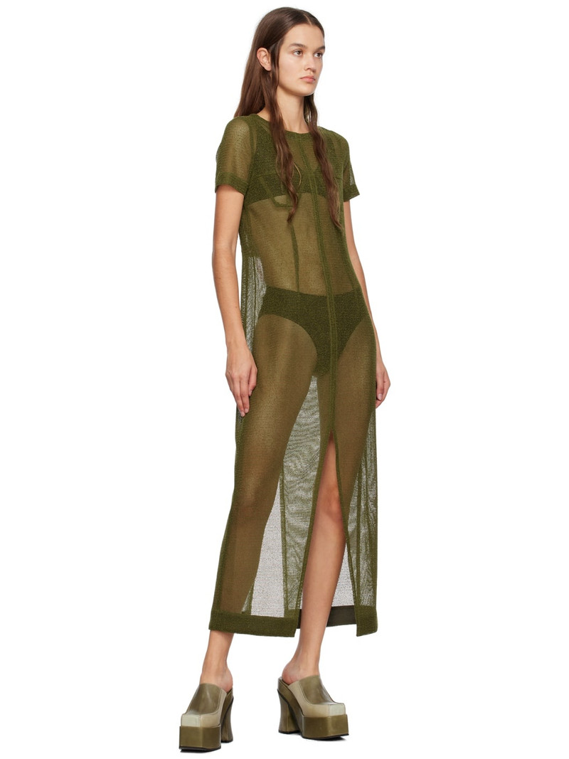 ECKHAUS LATTA Khaki Platform Mules outlook