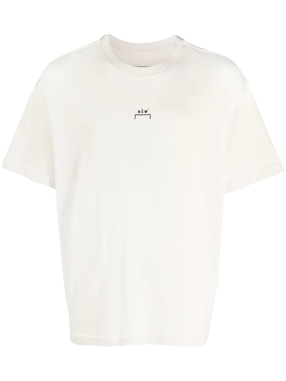 Essential logo-embroidered T-shirt - 1