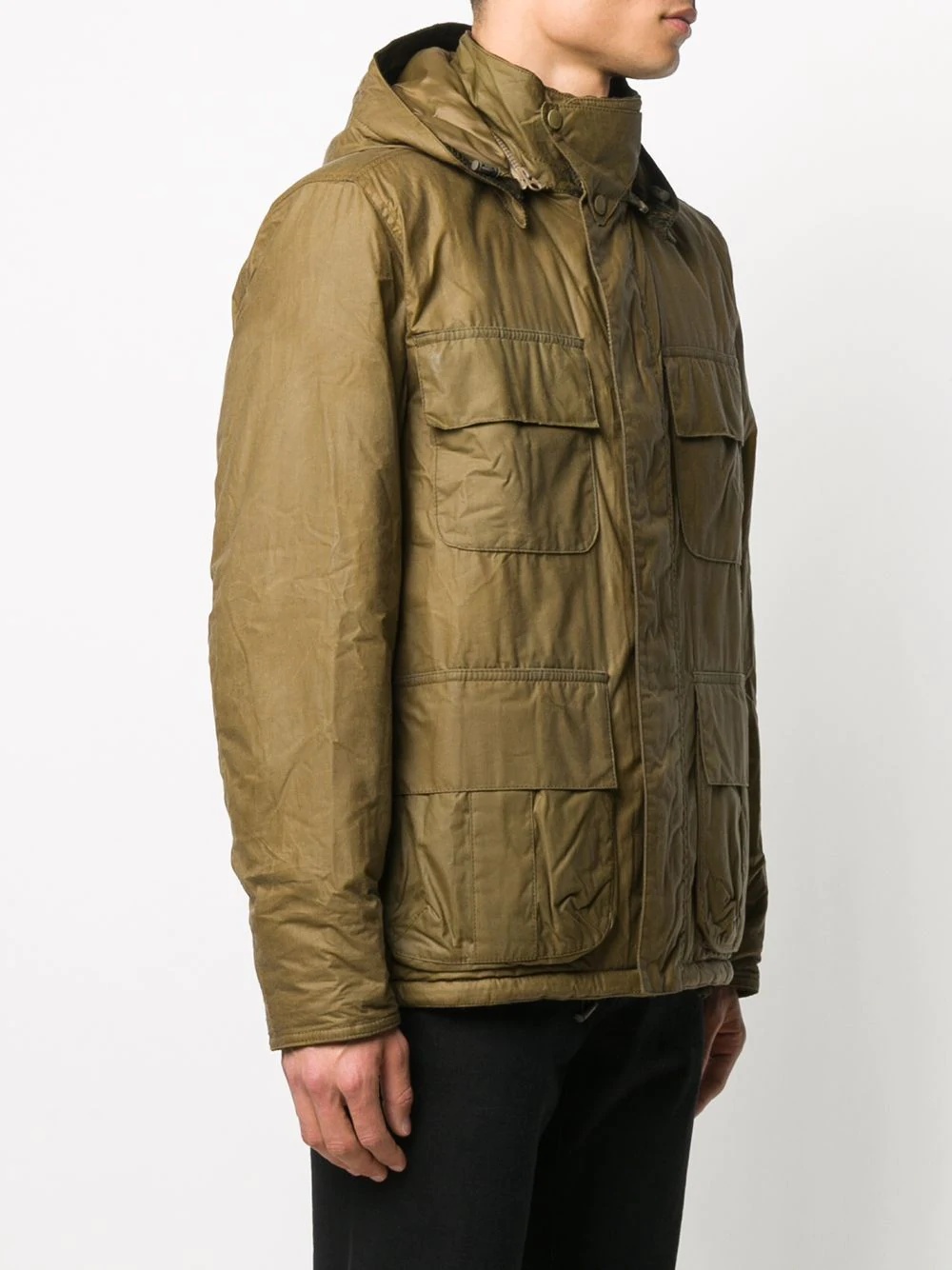 four-pocket hooded jacket - 3